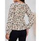 Women's V-neck Slim Fit Slimming Long Sleeves Top