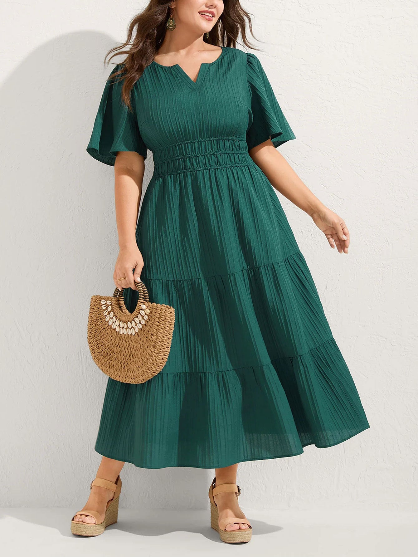 Resort-style Plus-size Dress For Women