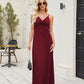 Womens Solid-Color Strap Casual Dress