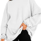 Pull à capuche ample surdimensionné pour femme