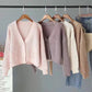 Nouveaux vêtements d'automne et d'hiver pour femmes, manteau ample, doux, épais, court, cardigan