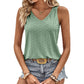 Women's Jacquard Hollow Knitted V-neck Vest
