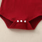 White Flounced Sleeve Shorts Suit