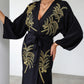 Womens Embroidered Beach Cover-Up Sun-Protective Cardigan Bikini