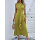 Robe moulante à taille unie pour femme