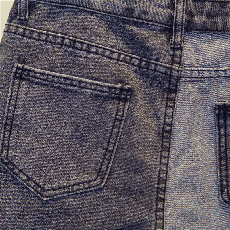 Short en jean grande taille pour femme