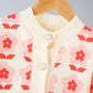 Girls Fashion Personality Rhombus Cardigan Coat