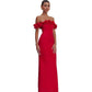 Ruffled Off-shoulder Temperament Waist-tight