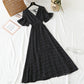 Chiffon Dress Female French Platycodon Floral Long Skirt Waist Was Thinner