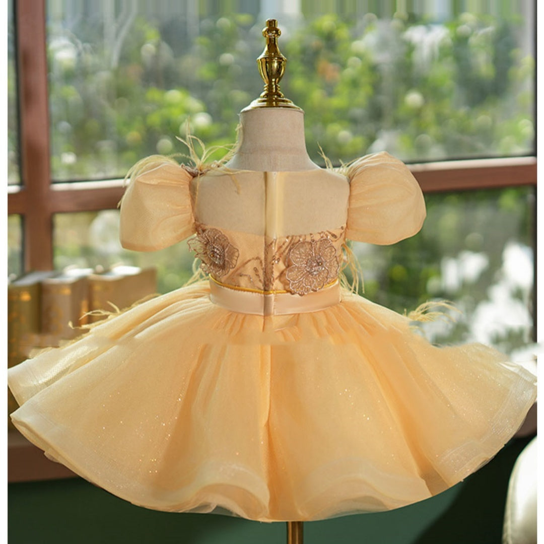 Creative All-match Girls Princess Dress Flower Pettiskirt