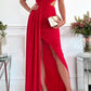 Robe d'été asymétrique pour femme avec imprimé floral élégant