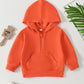 Children's Candy-colored Half-open Zipper Sweater Long Sleeve Hoodie