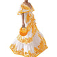 Elegant Chic Womens Printed V-neck Dress