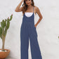 Women's Solid Color Casual Jumpsuit