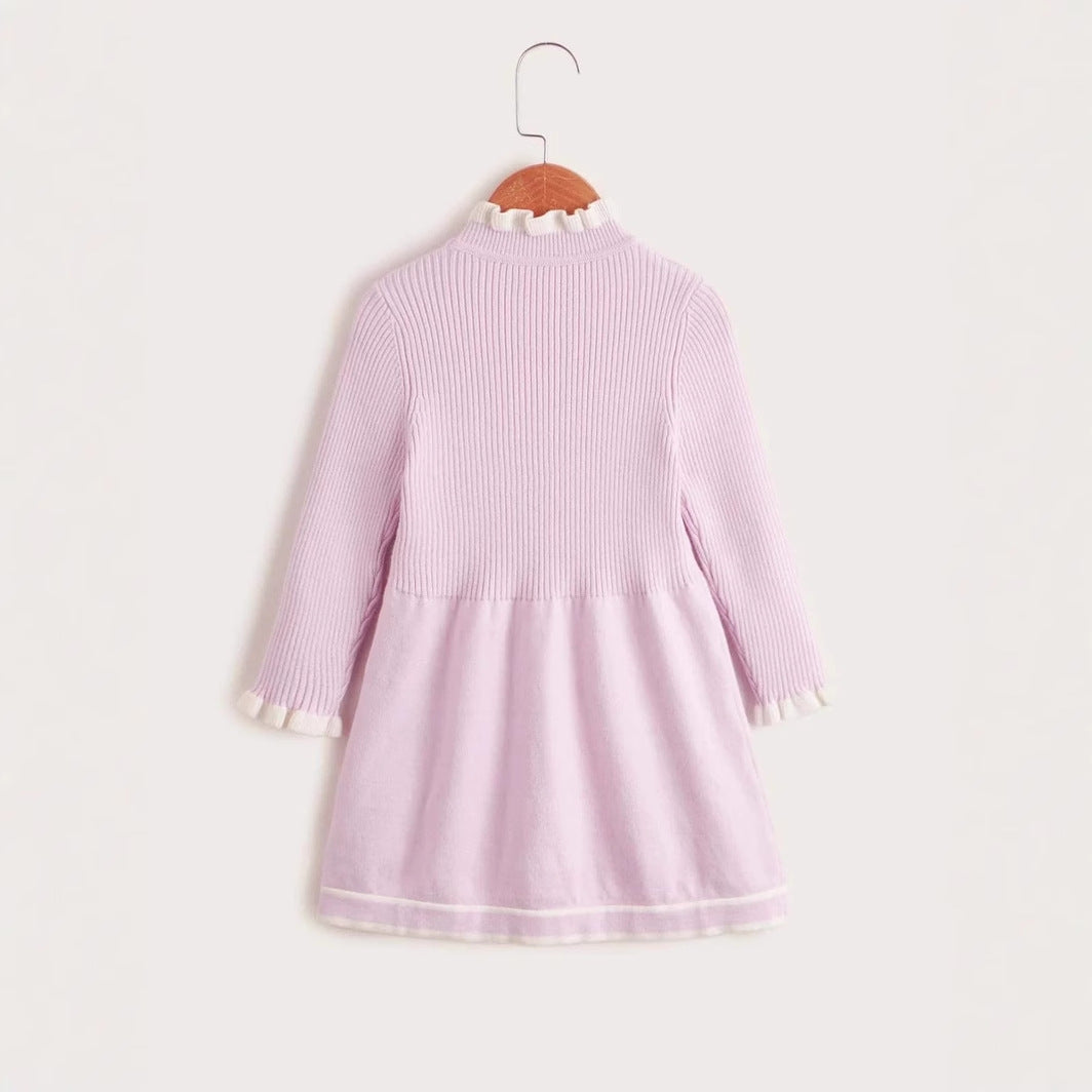 Robe pull pour fille