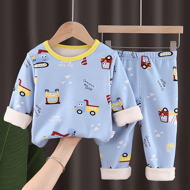 Fashion Men's And Women's Baby Long-sleeved Warm Suit