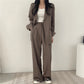 Korean Style Casual Suit Set Women
