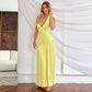 Elegant Halter Long Dress Slit Dress