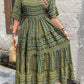 Spring And Summer Tribal Print Casual Women's Dress