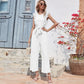 European And American Style All-Match High-Waisted Wide-Leg Pants