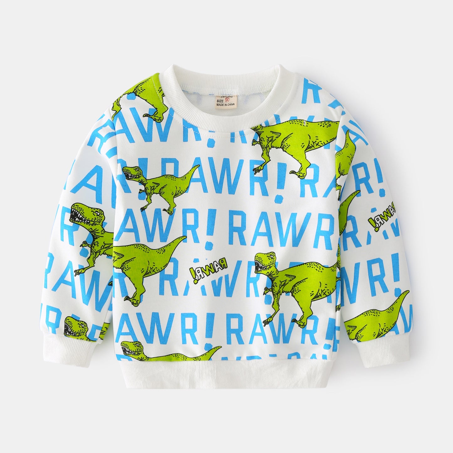 Pull décontracté doux pour enfants à motif Cartoon Trend Element