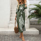 Casual Vacation Personalized Retro Ethnic Style Split Dress