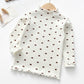 Chemise à manches longues printemps et automne Chemise à manches longues pour enfants Love