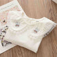 Chemise à manches longues pour fille, printemps et automne