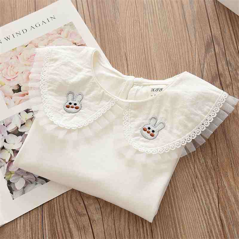Chemise à manches longues pour fille, printemps et automne