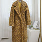 Overcoat Sheep Sheared Fur Loose Jacket