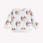 Boys' Fashion Long-sleeved Round Neck Printed Sweater