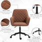 Mid Back Modern Home Office Chair Swivel Computer Desk Chair with Adjustable Height