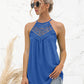 Lace Stitching Halterneck Top