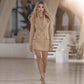 New Elegant Double-breasted Long-sleeve Dress For Women