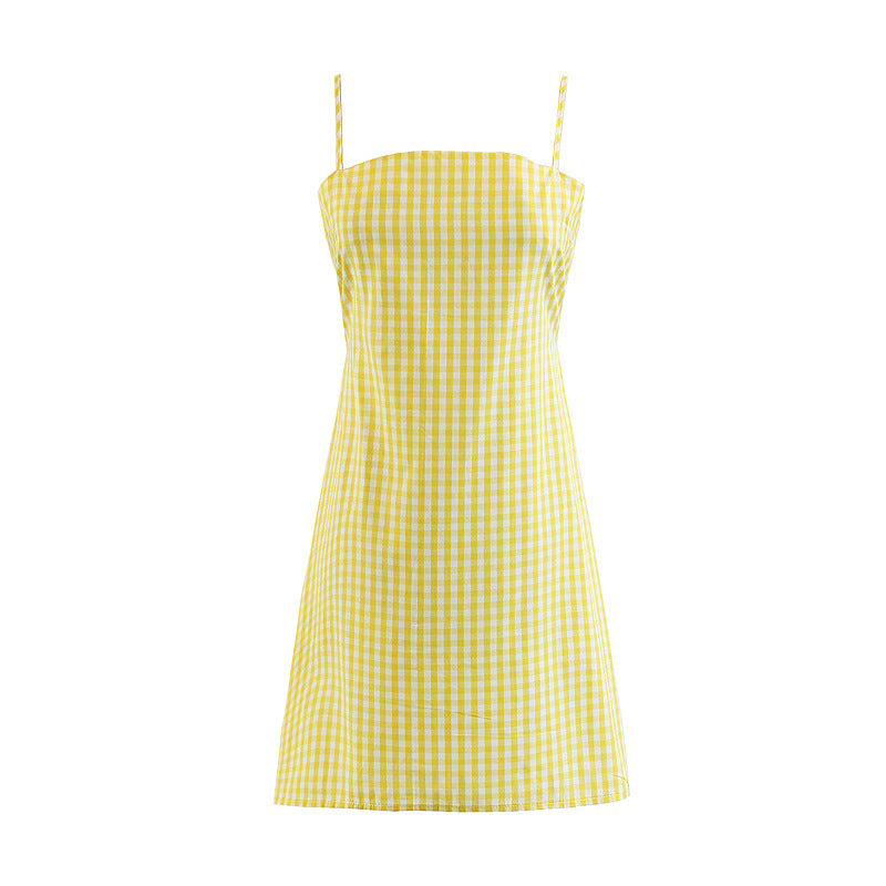 Knot V-neck Camisole Women's Dress