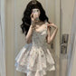 Fashion Floral Strap Dress Women