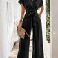 Solid Color Women's Jumpsuit Series Belt