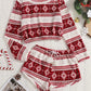 Coral Fleece Christmas Venonat Decoration Round Neck Shorts Long-sleeve Suit