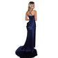 Womens Long Figure-flattering Elegant Slip Dress