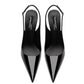 Nude Soft Leather Hollow Female Ankle-strap High Heels