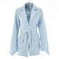 Women's Fashion Casual Solid Color Suit Coat