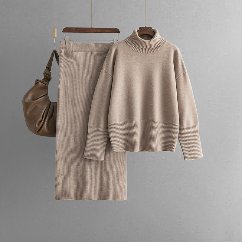 Autumn And Winter European And American Knitting Suit Women