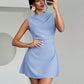 Summer Satin Dress For Women With A Sophisticated High-end Vibe