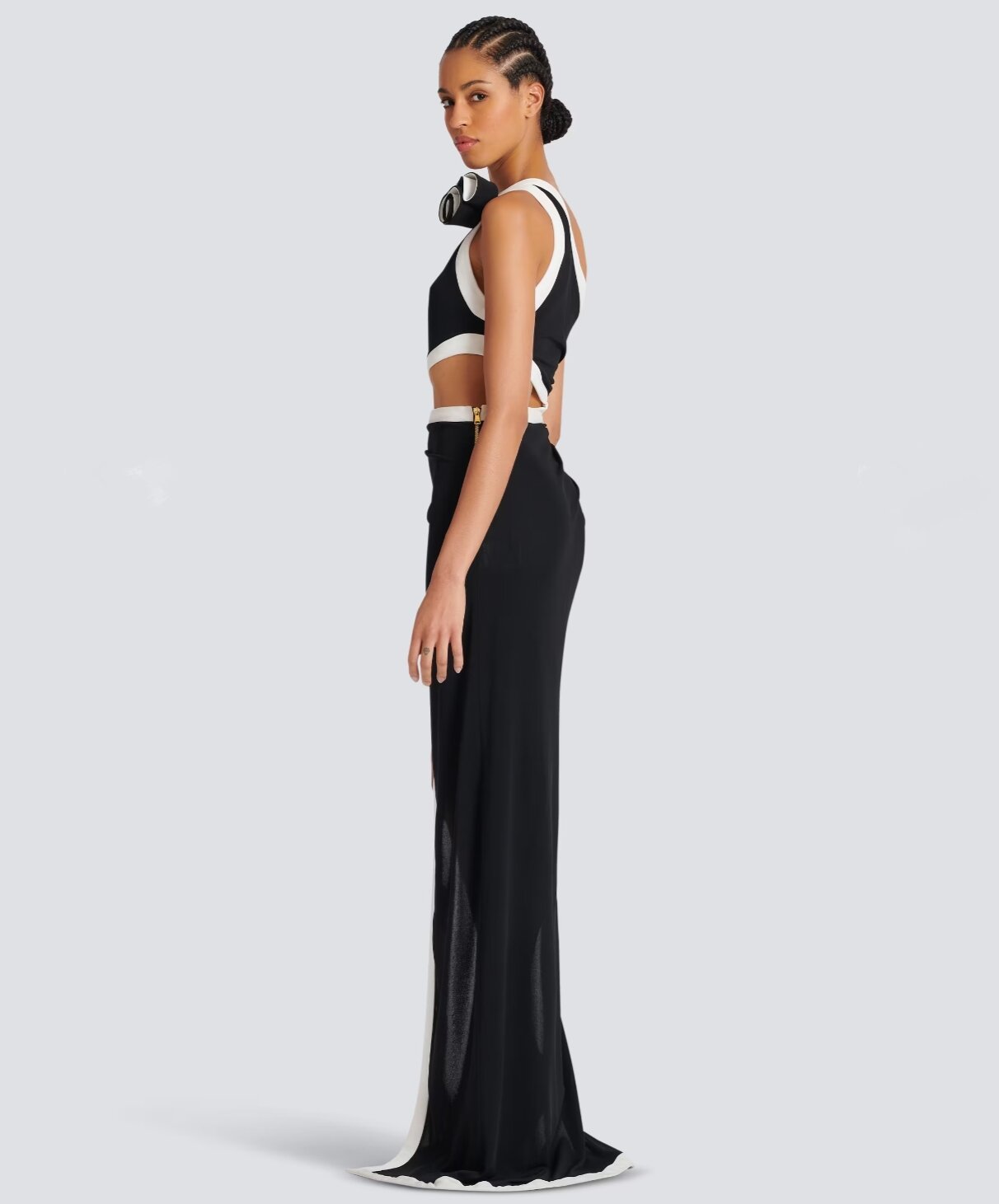 Bandage Dress European And American Shoulder Dress