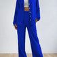 Drawstring Trousers Fashion Casual Two-piece Suit