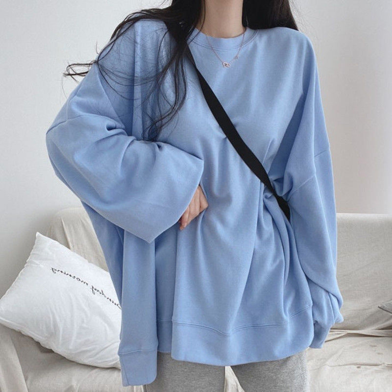 New Thin Round Neck Sweater Women