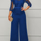 Straight Women's High Waist Lace Jumpsuit New