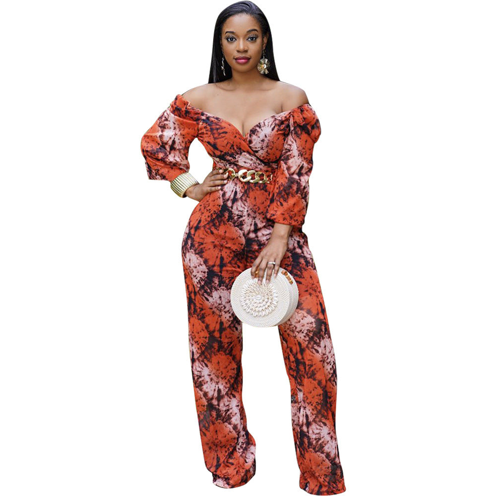 Fashion One-Shoulder Jumpsuit
