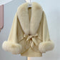 Real Wool Woolen Autumn And Winter Cape Top