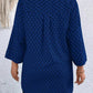 Women's Shirt V-neck Long Sleeve Temperament Printed Slimming Top